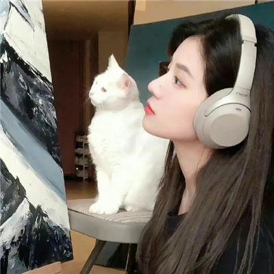 冬天的女子
